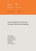 Cover: Financing options for loss and damage - German Institute of Development and Sustainability (IDOS) gGmbH