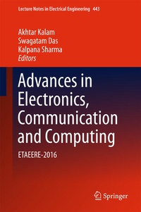 Enlarge image Cover: Advances in Electronics, Communication and Computing - Springer
