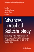 Cover: Advances in Applied Biotechnology - Springer