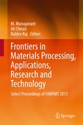 Cover: Frontiers in Materials Processing, Applications, Research and Technology - Springer