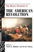 Cover: The Human Tradition in the American Revolution - Scholarly Resources Inc.,U.S.