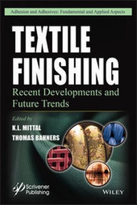 Enlarge image Cover: Textile Finishing - Wiley-Scrivener