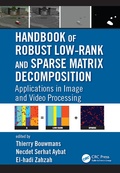 Cover: Handbook of Robust Low-Rank and Sparse Matrix Decomposition - Chapman & Hall/CRC