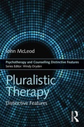 Cover: Pluralistic Therapy - Routledge