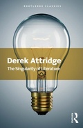 Cover: The Singularity of Literature - Routledge