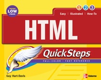 Enlarge image Cover: HTML QuickSteps - McGraw-Hill Professional