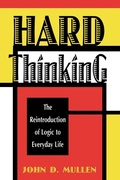 Cover: Hard Thinking - Rowman & Littlefield Publishers