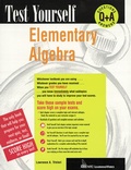 Cover: Test Yourself: Elementary Algebra - NTC Publishing Group,U.S.