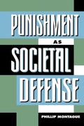 Cover: Punishment as Societal-Defense - Rowman & Littlefield Publishers