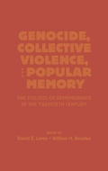 Cover: Genocide, Collective Violence, and Popular Memory - Scholarly Resources Inc.,U.S.