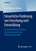 Bild: Steuerliche F&ouml;rderung von Forschung und Entwicklung - Springer Gabler