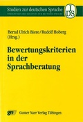 Cover: Bewertungskriterien in der Sprachberatung - Narr Francke Attempto Verlag