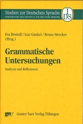 Cover: Grammatische Untersuchungen - Narr Francke Attempto Verlag