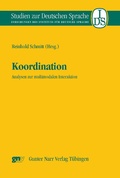 Cover: Koordination - Narr Francke Attempto Verlag