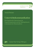 Cover: Unterrichtskommunikation - Narr Francke Attempto Verlag