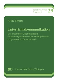 Enlarge image Cover: Unterrichtskommunikation - Narr Francke Attempto Verlag