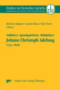 Cover: Aufkl&auml;rer, Sprachgelehrter, Didaktiker - Narr Francke Attempto Verlag