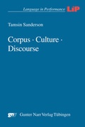 Cover: Corpus &middot; Culture &middot; Discourse - Narr Francke Attempto