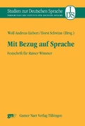 Cover: Mit Bezug auf Sprache - Narr Francke Attempto Verlag