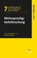 Cover: Mehrsprachigkeitsforschung - Narr Francke Attempto Verlag
