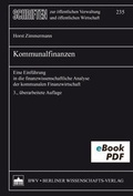 Abbildung von: Kommunalfinanzen - Berliner Wissenschafts-Verlag