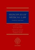 Cover: Principles of Medical Law - OUP eBook