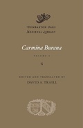 Cover: Carmina Burana: Volume I - Harvard University Press