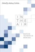 Cover: In the Air - Wesleyan University Press