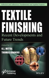 Enlarge image Cover: Textile Finishing - Wiley-Scrivener