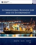 Cover: International Business Law and Its Environment - South-Western College Publishing