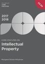 Cover: Core Statutes on Intellectual Property 2017-18 - Palgrave