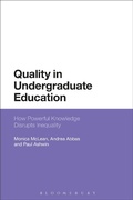 Cover: Quality in Undergraduate Education - Bloomsbury Academic