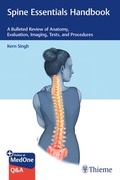 Cover: Spine Essentials Handbook - Thieme Publishers