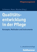 Cover: Qualit&auml;tsentwicklung in der Pflege - Kohlhammer