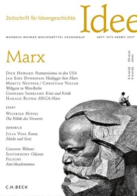 Abbildung von: Zeitschrift für Ideengeschichte Heft XI/3 Herbst 2017 - C.H.BECK