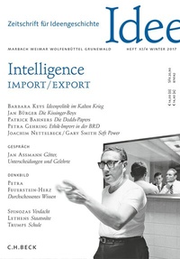 Abbildung von: Zeitschrift für Ideengeschichte Heft XI/4 Winter 2017 - C.H.BECK