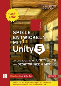 Abbildung von: Spiele entwickeln mit Unity 5 - Hanser