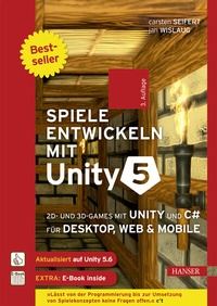 Abbildung von: Spiele entwickeln mit Unity 5 - Hanser