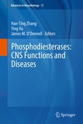 Cover: Phosphodiesterases: CNS Functions and Diseases - Springer