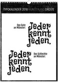 Cover: Typokalender M&uuml;nsterland 2018 - Droste Verlag GmbH