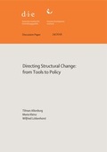 Cover: Directing structural change - German Institute of Development and Sustainability (IDOS) gGmbH