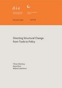 Enlarge image Cover: Directing structural change - German Institute of Development and Sustainability (IDOS) gGmbH