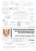 Cover: Schicksale deutscher Apotheker aus Ostbrandenburg am Ende des Zweiten Weltkrieges - ADWESO.com