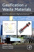 Cover: Gasification of Waste Materials - Academic Press