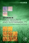 Cover: Advances in Food Security and Sustainability: Volume 2 - Academic Press
