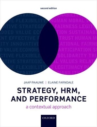 Enlarge image Cover: Strategy, HRM, and Performance - Oxford University Press