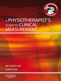 Cover: A Physiotherapist's Guide to Clinical Measurement - Elsevier