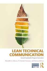 Enlarge image Cover: Lean Technical Communication - Routledge