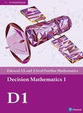 Cover: Pearson Edexcel AS and A level Further Mathematics Decision Mathematics 1 Textbook + e-book - Pearson Education Limited