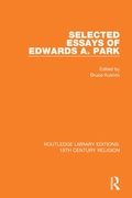 Cover: Selected Essays of Edwards A. Park - Routledge